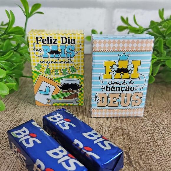 Caixinha com 2 Bis- Dia dos Pais