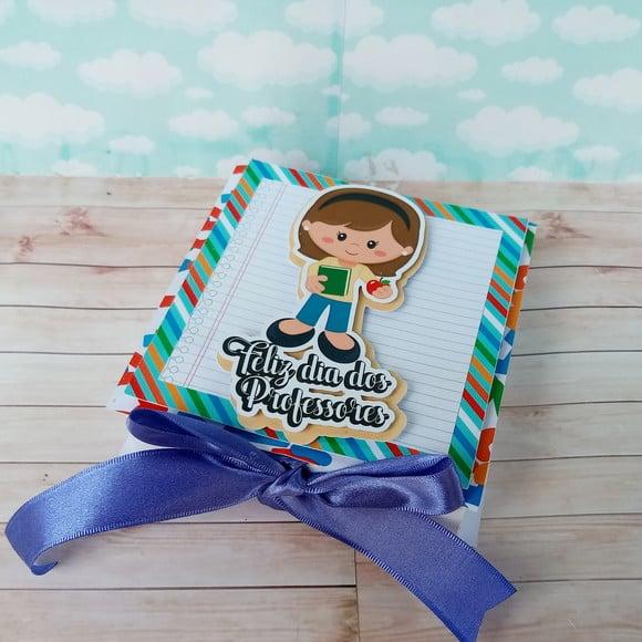 Caixinha Com 4 Chocolates Baton- Dia Dos Professores