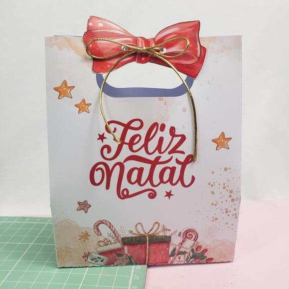 Caixinha com 6 Chocolates- Natal