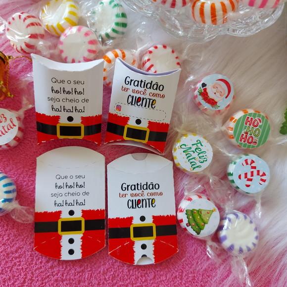 Caixinha com Balinha- Natal