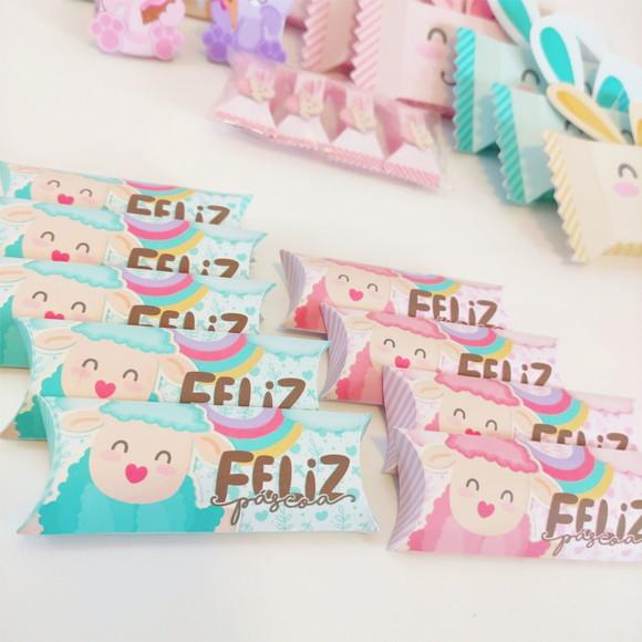 Caixinha com Barrinha de Chocolate 20 Gr - Páscoa