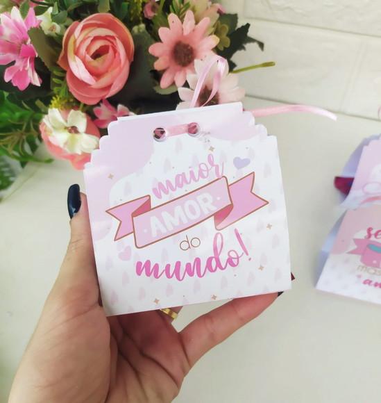 Caixinha com Bombom- Dia das Mães