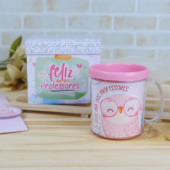 Caixinha Com Caneca- Dia Dos Professores