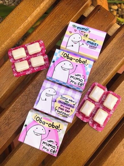 Caixinha com Chiclete- Mimo Cliente