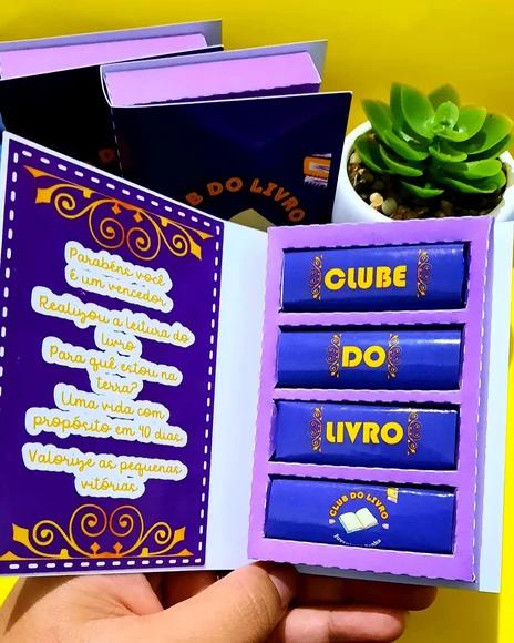 Caixinha com Chocolate Bis