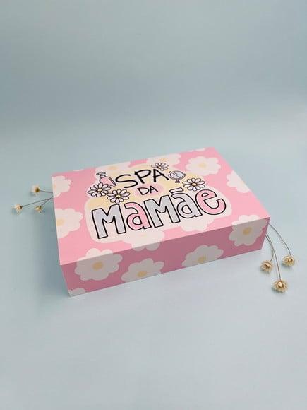 Caixinha com Kit Spa- Dia das Mães