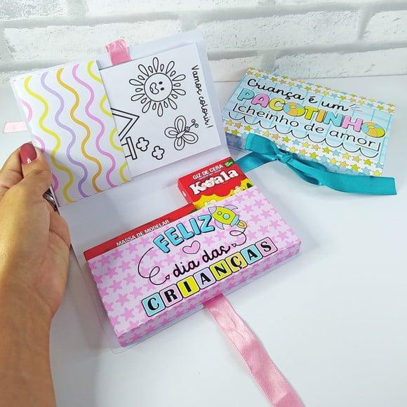 Caixinha Com Kit- Dia Das Crianças