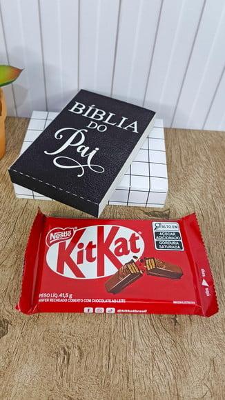 Caixinha com Kitkat- Dia dos Pais