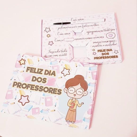 Caixinha com Mimos- Dia dos Professores