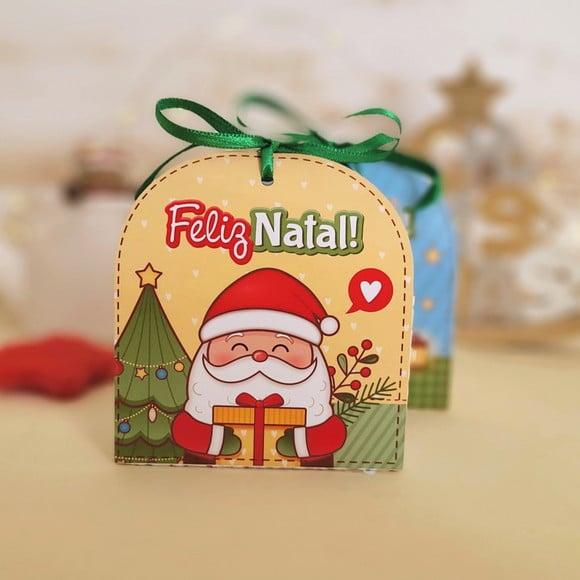 Caixinha com Sabonete Natura- Natal