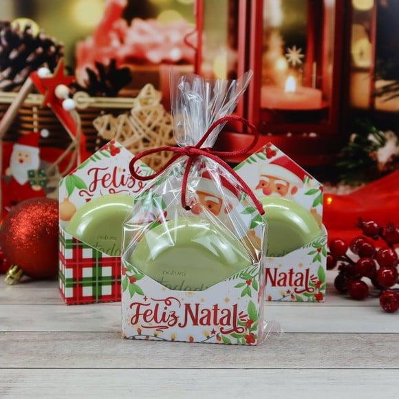 Caixinha com Sabonete Natura- Natal