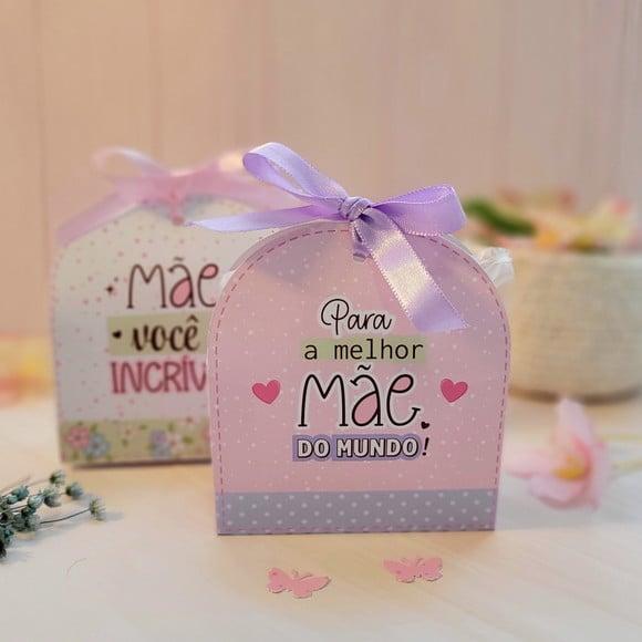 Caixinha com Sabonete- Dia das Mães