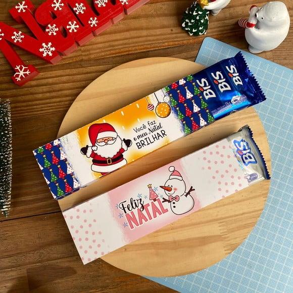Caixinha de Bis com 16 Bis- Natal