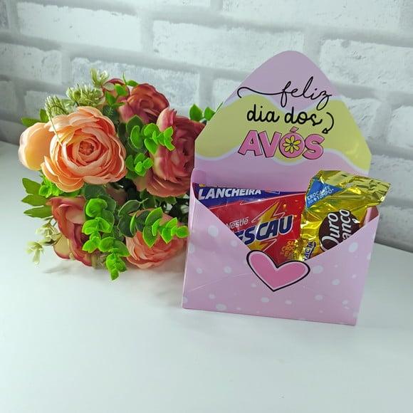 Caixinha envelope- Dia dos Avós