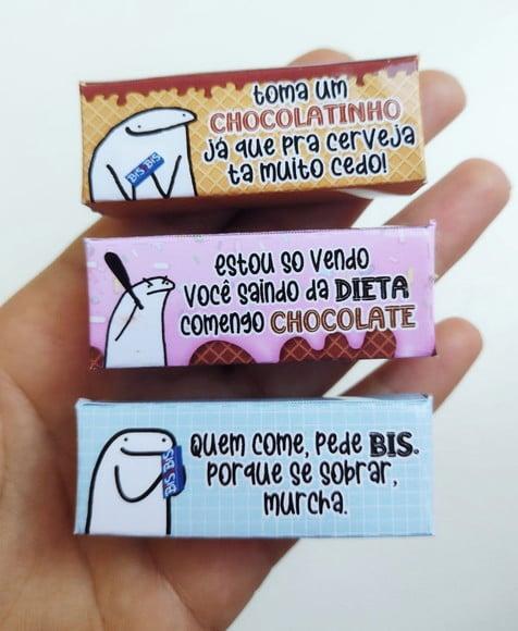 Caixinha flork com 1 Bis- PÁSCOA