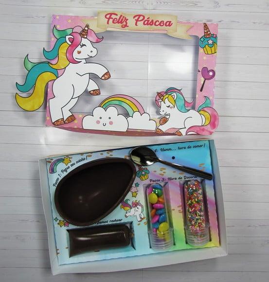 Caixinha Mini Confeiteiro com Acessório- Páscoa