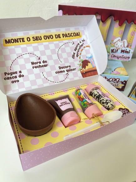 Caixinha Mini Confeiteiro- Menino/Menina