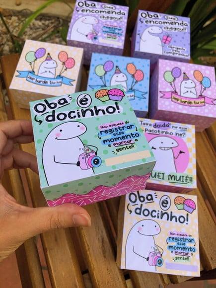Caixinha para 1 Bombom ou Sabonete- Flork