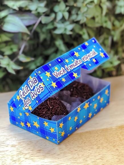 Caixinha para 2 Doces- Dia dos Avós