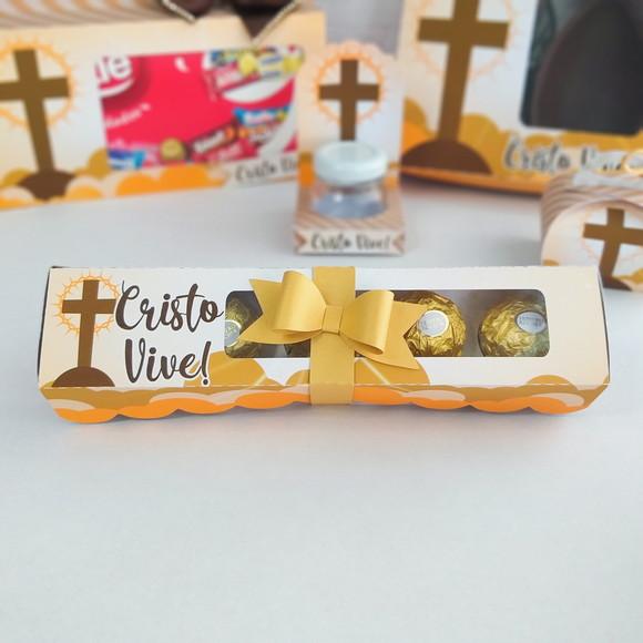 Caixinha para 5 Doces- Páscoa