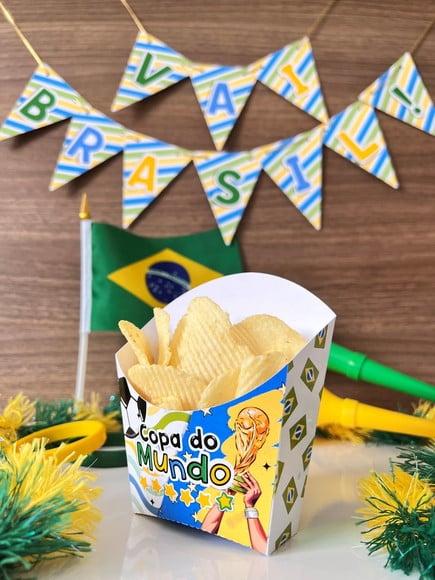 Caixinha para Batata- Copa do Mundo