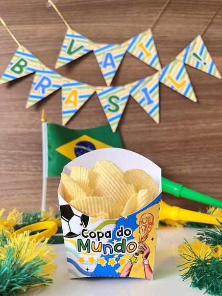 Caixinha para Batata- Copa do Mundo