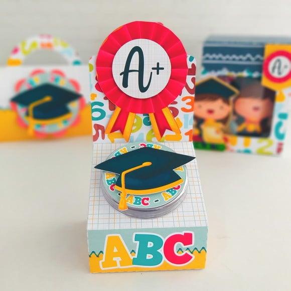 Caixinhas Com Latinha Acrílica- Formatura Abc
