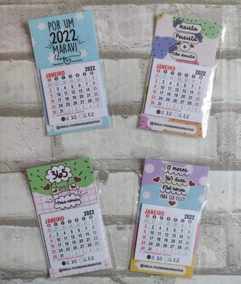 Calendário 2024 com Imã