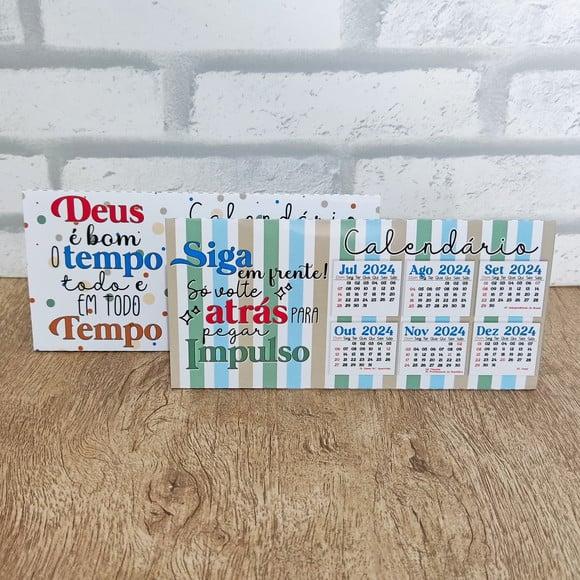 Calendário de Mesa 2024