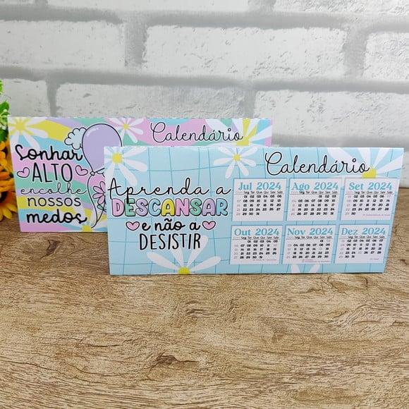 Calendário de Mesa 2024