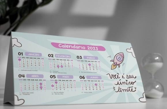 Calendário de Mesa- 2023