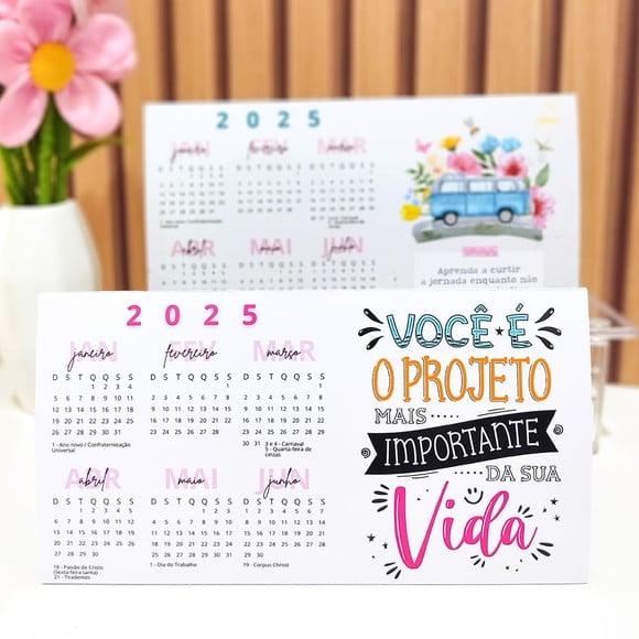 Calendário de Mesa 2025