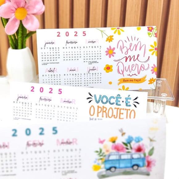 Calendário de Mesa 2025