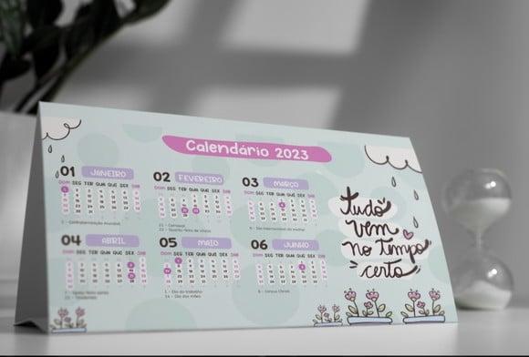 Calendário de Mesa- 2023