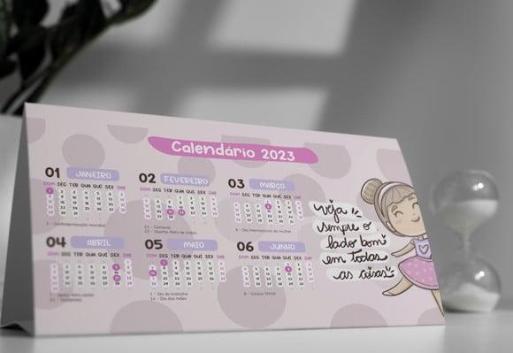 Calendário de Mesa- 2023