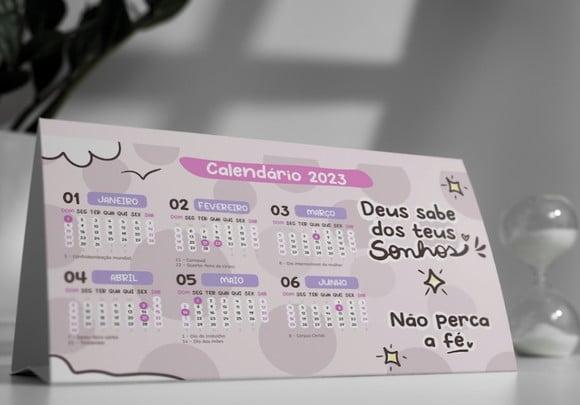 Calendário de Mesa- 2023