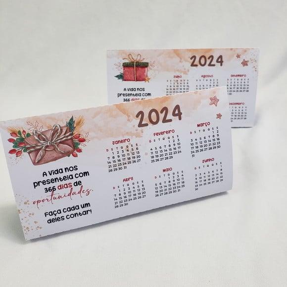 Calendário de Mesa- 2024