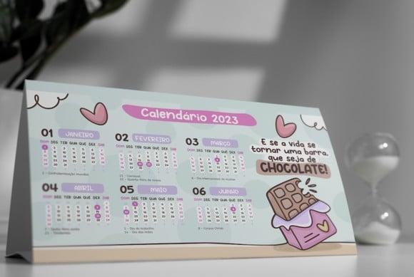 Calendário de Mesa- 2023