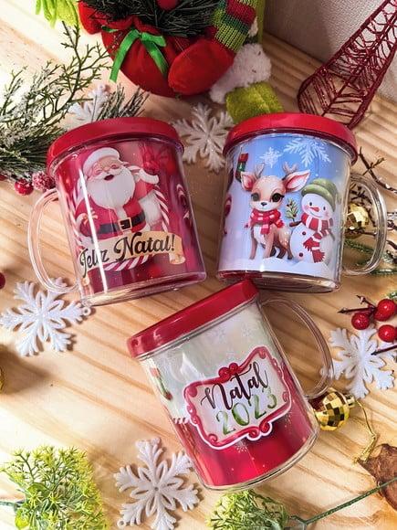 Caneca Acrílica- Natal
