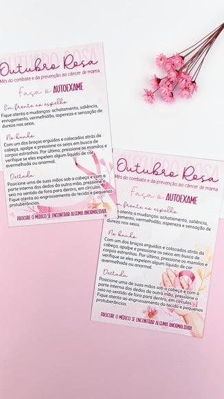 Card Auto Exame- Outubro Rosa