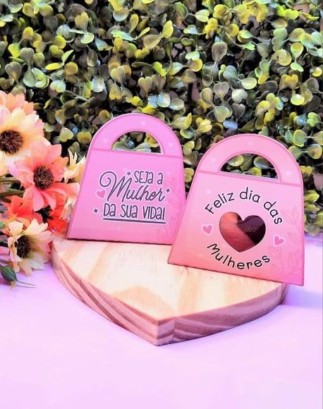 Card Bolsinha com Nucita- Dia da Mulher