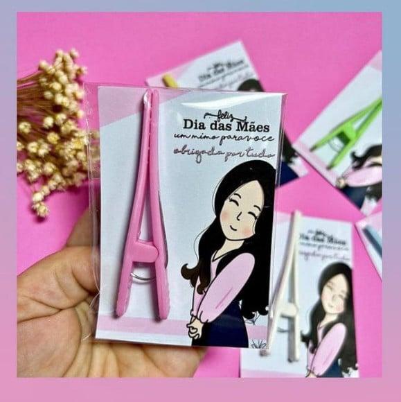 Card com bico de Pato- Dia das Mães