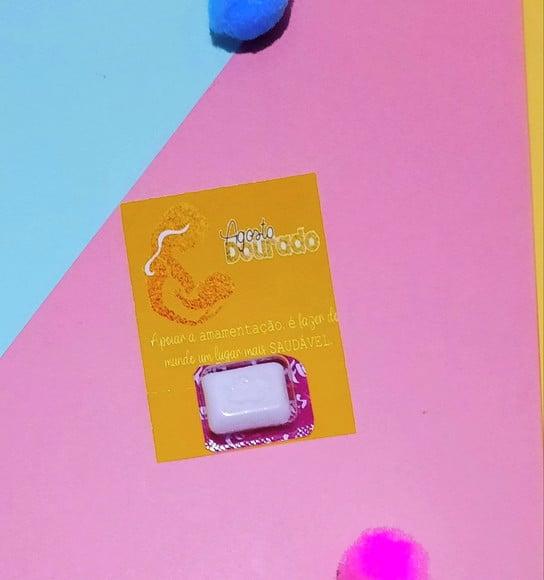 Card com 1 Chicletinho- Agosto Dourado