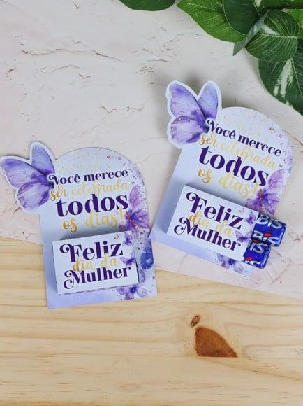 Card com 2 Bis- Dia da Mulher