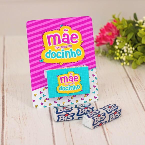 Card com 2 Bis- Dia das Mães
