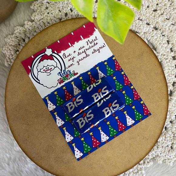 Card com 2 Bis- Natal