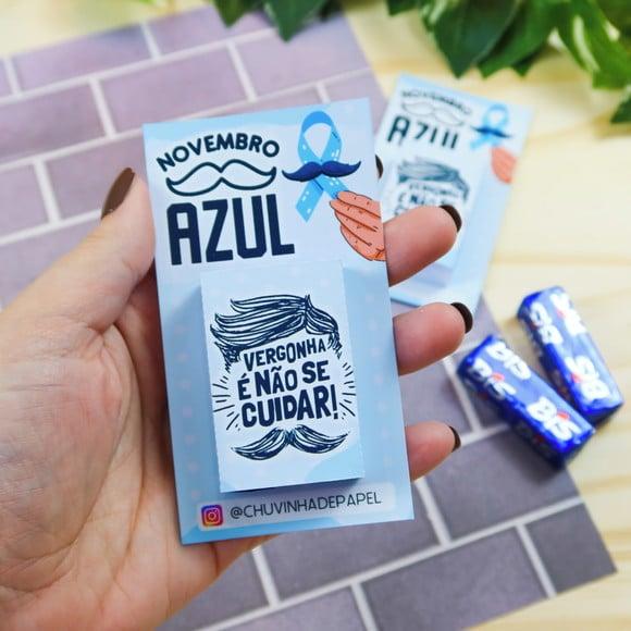 Card com 2 Bis- Novembro Azul