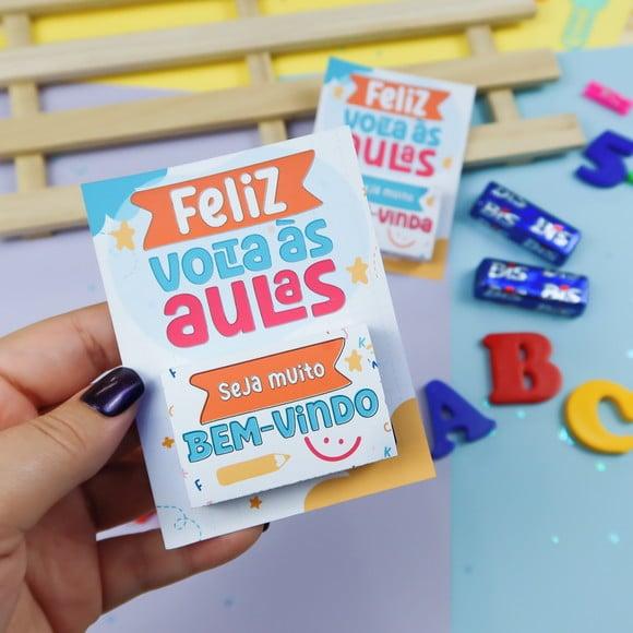 Card com 2 Bis- Volta as Aulas