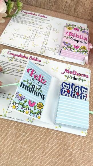 Card com 3 Bis- Dia da Mulher