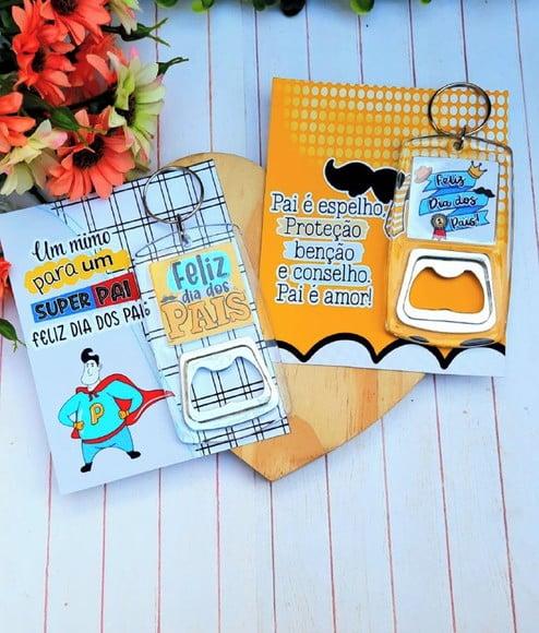Card com Abridor- Dia dos Pais